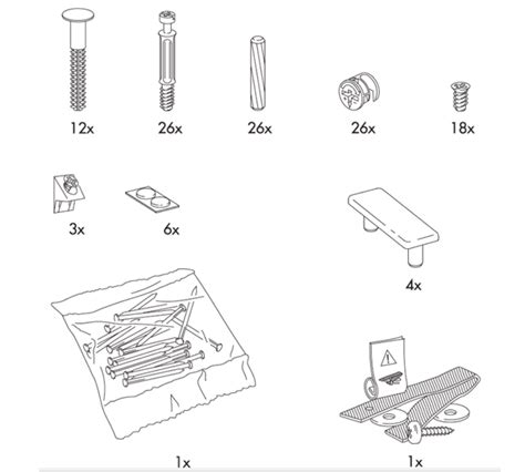 ikea replacement pieces